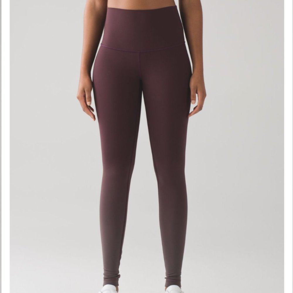 Lululemon Wunder Under Pant (Hi-Rise) (Ombre)